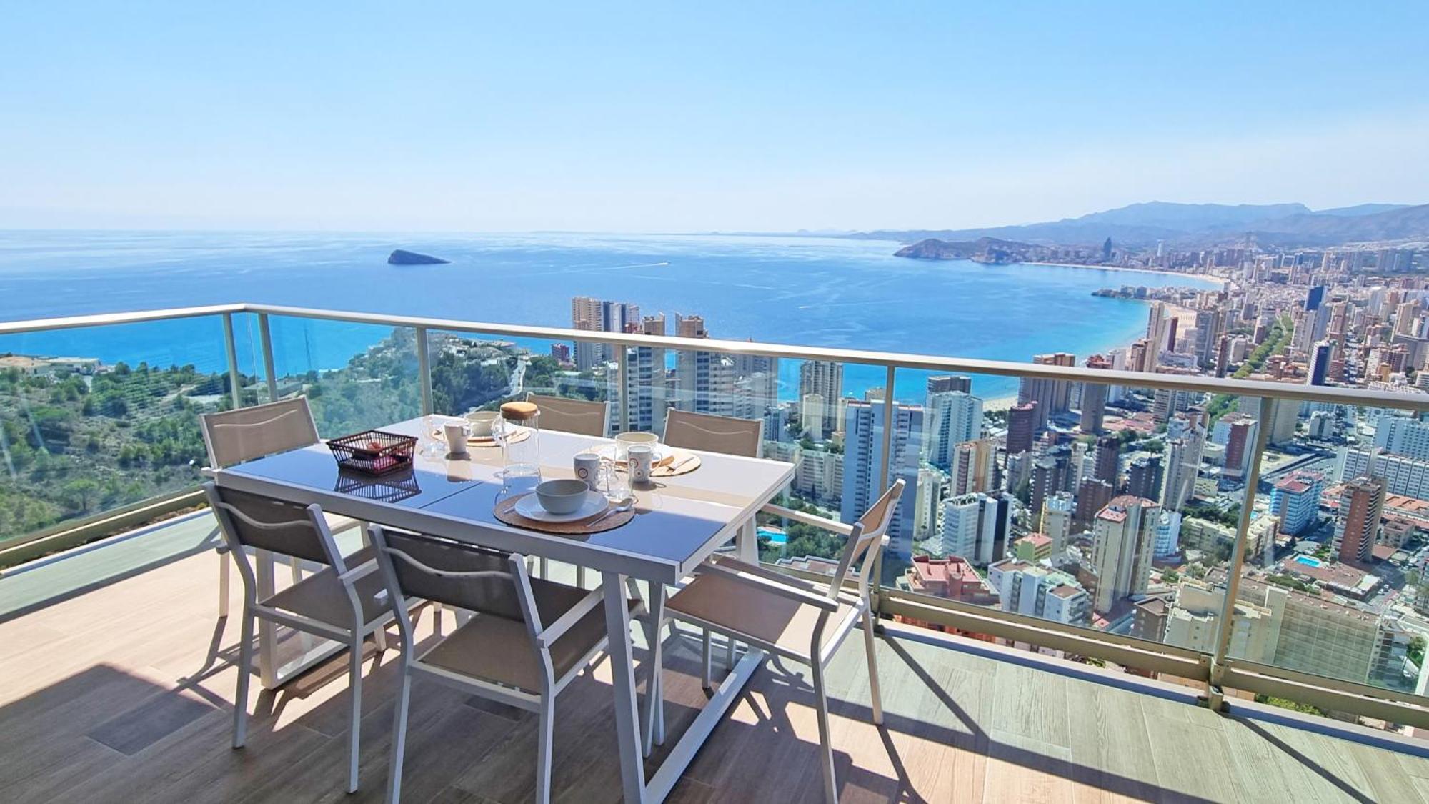 Skyscraper Apartment With Panoramic Views - Floor 38 Бенидорм Екстериор снимка