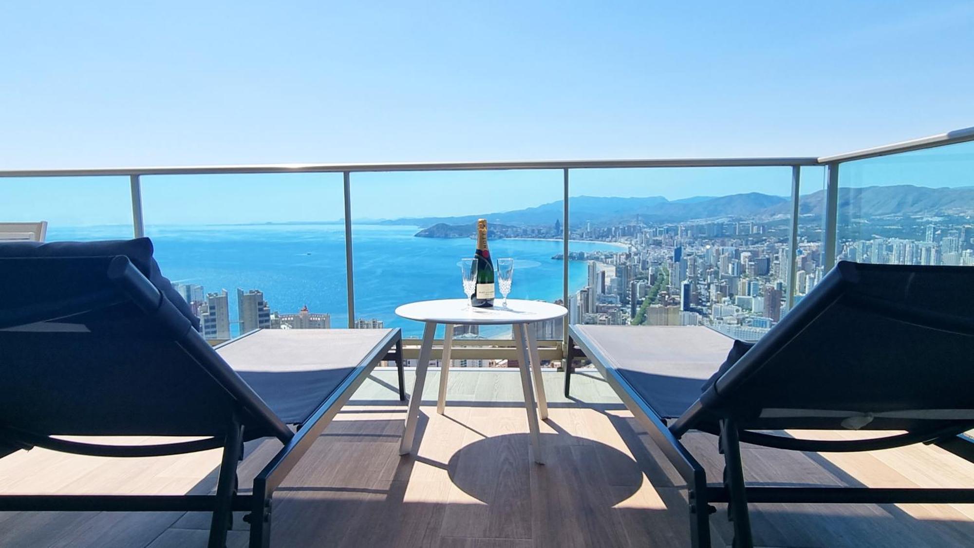 Skyscraper Apartment With Panoramic Views - Floor 38 Бенидорм Екстериор снимка
