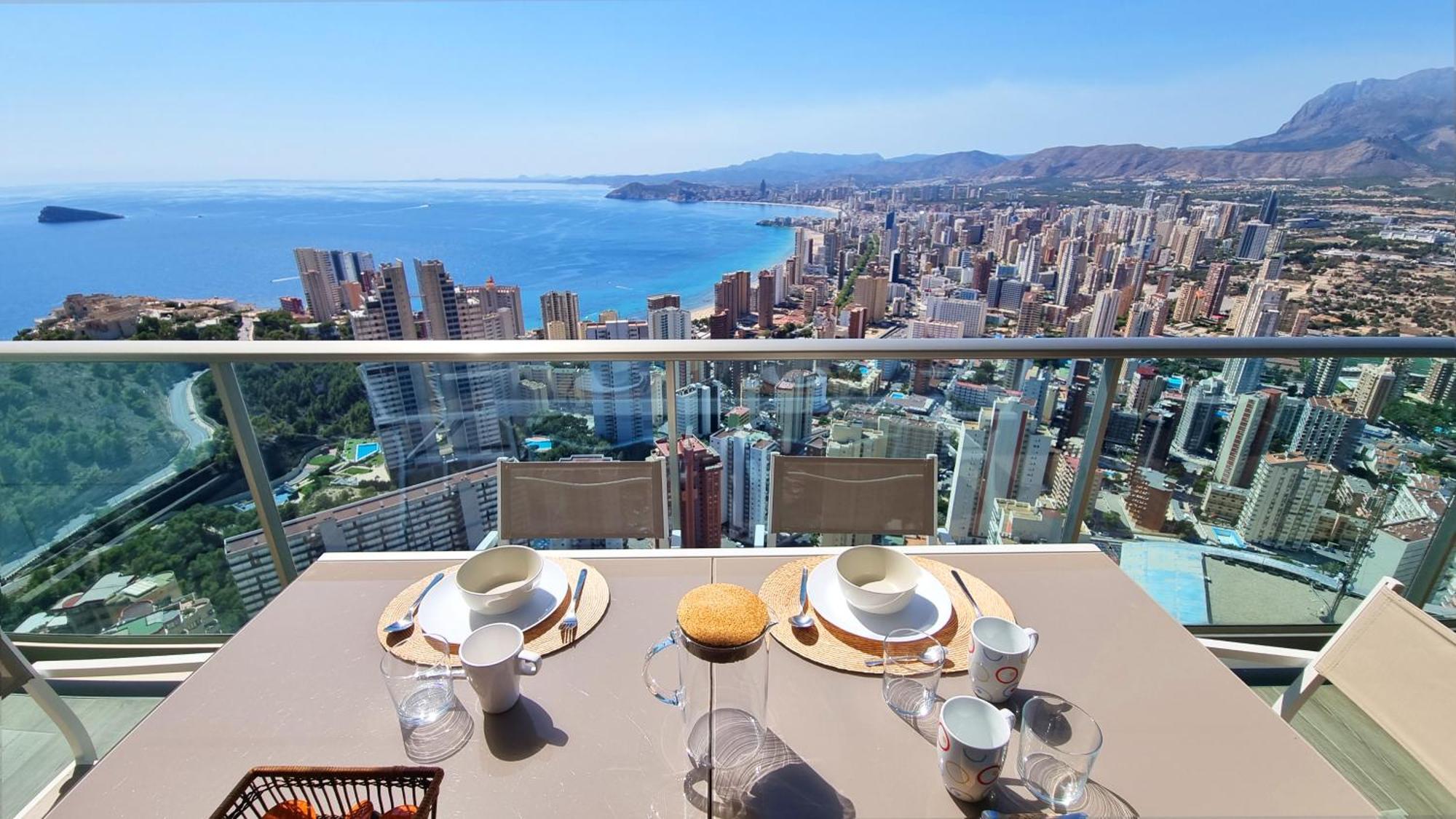 Skyscraper Apartment With Panoramic Views - Floor 38 Бенидорм Екстериор снимка